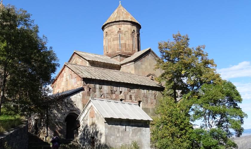 Sapara-Kloster bei Achalziche in Südgeorgien ✔ Region Samzche-Dshawacheti ✔ Reisebericht Georgien 2001 von Thomas Berscheid