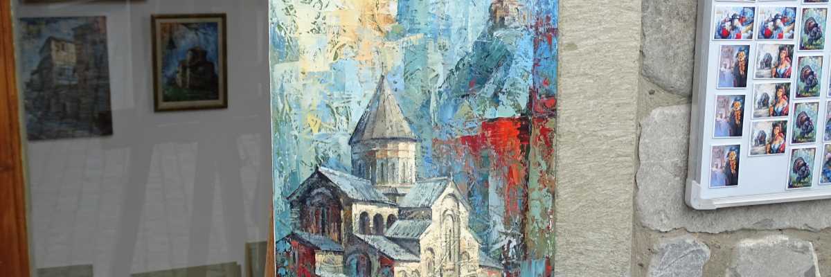Kunst und Kultur in Georgien - georgische Malerei